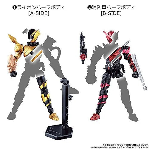 Kamen Rider Build - Bandai Shokugan - Candy Toy - So-Do - So-Do Kamen Rider Build BUILD3 1 - Lion HalfBody (Bandai)ㅤ – Bandai – ActionFigureBrasil
