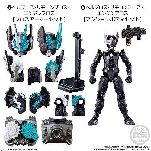 Kamen Rider Build - Bandai Shokugan - Candy Toy - So-Do - So-Do Kamen Rider Build BUILD7 1 - Wolf HalfBody (Bandai)ㅤ – Bandai – ActionFigureBrasil