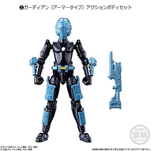 Kamen Rider Build - Guardian - Bandai Shokugan - Candy Toy - So-Do - So-Do Kamen Rider Build Action Guardians 1 - Suit Type A (Bandai)ㅤ – Bandai – ActionFigureBrasil
