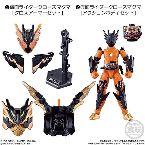 Kamen Rider Build - Kamen Rider Cross-Z Magma - Bandai Shokugan - Candy Toy - So-Do - So-Do Kamen Rider Build BUILD9 Feat. So-Do Kamen Rider Ex-Aid 1 - Cross Armor Set (Bandai)ㅤ – Bandai – ActionFigureBrasil