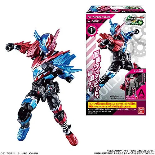 Kamen Rider Build - Night Rogue - Candy Toy - Bandai Shokugan - So-Do - So-Do Kamen Rider Build BUILD2 - So-Do Kamen Rider Build BUILD5 (Bandai)ㅤ – Bandai – ActionFigureBrasil