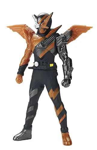 Kamen Rider Build - Rider Hero Series #3 - HawkGatling Form (Bandai)ㅤ – Bandai – ActionFigureBrasil — ângulo diferente
