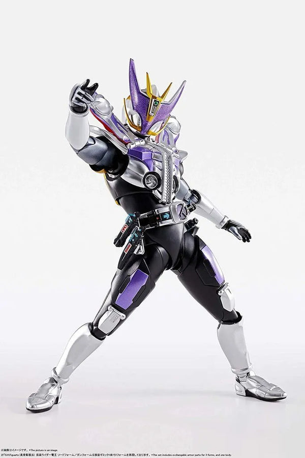 Kamen Rider Den-O - Kamen Rider Den-O Gun Form - Kamen Rider Den-O Sword Form - S.H.Figuarts - S.H.Figuarts Shinkocchou Seihou (Bandai Spirits)ㅤ – Bandai Spirits – ActionFigureBrasil