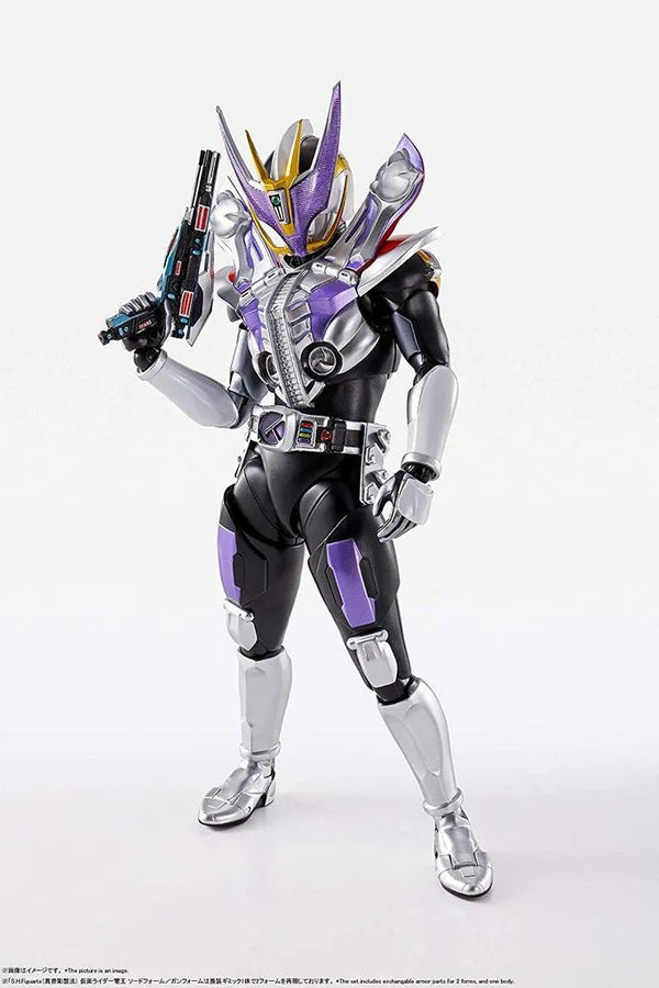 Kamen Rider Den-O - Kamen Rider Den-O Gun Form - Kamen Rider Den-O Sword Form - S.H.Figuarts - S.H.Figuarts Shinkocchou Seihou (Bandai Spirits)ㅤ – Bandai Spirits – ActionFigureBrasil