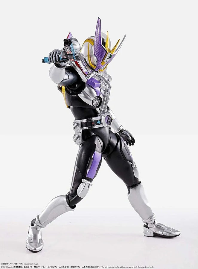 Kamen Rider Den-O - Kamen Rider Den-O Gun Form - Kamen Rider Den-O Sword Form - S.H.Figuarts - S.H.Figuarts Shinkocchou Seihou (Bandai Spirits)ㅤ – Bandai Spirits – ActionFigureBrasil