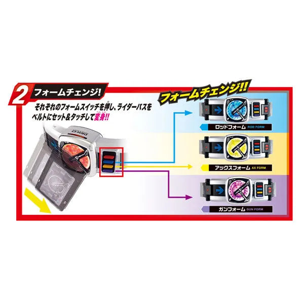 Kamen Rider Den-O Transformation Belt ver.20th DX Den-O Beltㅤ – Bandai – ActionFigureBrasil