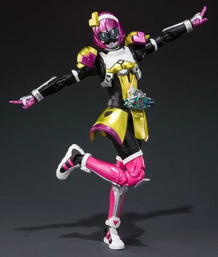 Kamen Rider Ex-Aid - Kamen Rider Poppy - S.H.Figuarts - Tokimeki Crisis Gamer Level X (Bandai Spirits)ㅤ – Bandai Spirits – ActionFigureBrasil