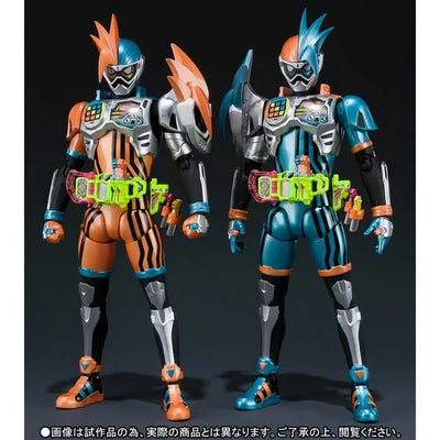 Kamen Rider Ex-Aid - S.H.Figuarts - Double Action Gamer Level XX R - XX L - Setㅤ – Bandai – ActionFigureBrasil