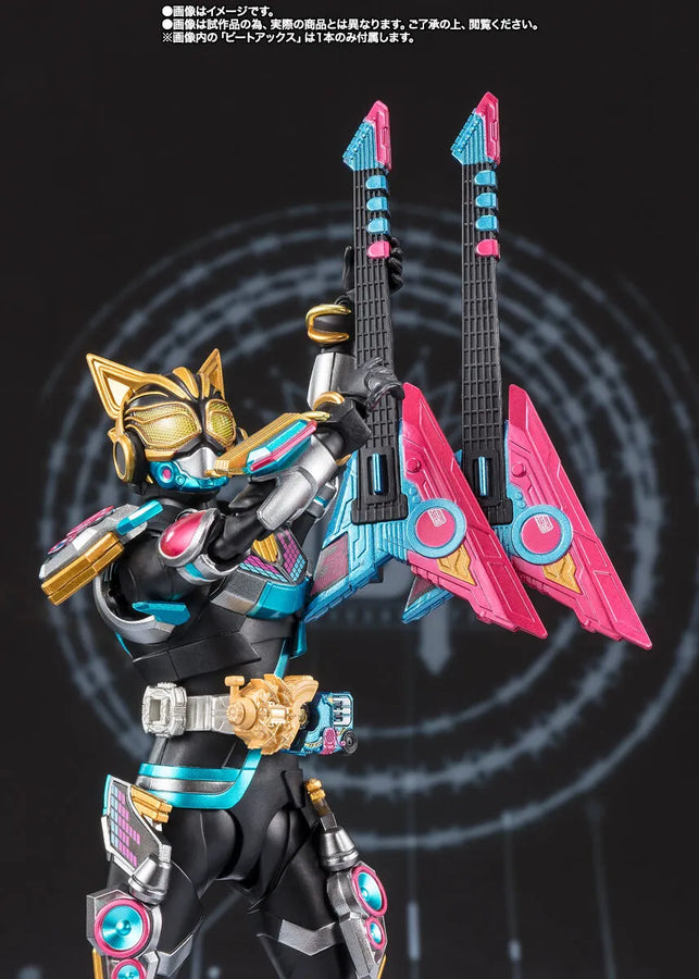 Kamen Rider Geats - Kamen Rider Na-Go - S.H.Figuarts - Fever Beat Form (Bandai Spirits) [Shop Exclusive]ㅤ – Bandai Spirits – ActionFigureBrasil