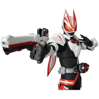 Kamen Rider Geats - Real Action Heroes (No.796) - Real Action Heroes Genesis - 1/6 - Magnum Boost Form (Medicom Toy)ㅤ – Medicom Toy – ActionFigureBrasil — com base expositora