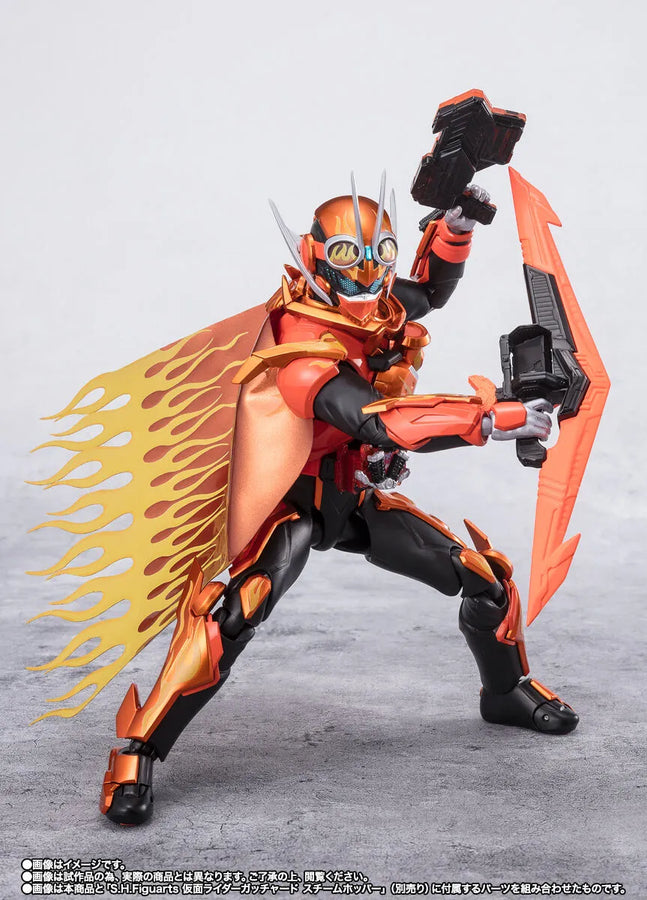 Kamen Rider Gotchard - Kamen Rider Fire Gotchard Daybreak - Kamen Rider Gotchard Daybreak - S.H.Figuarts - SteamHopper (Bandai Spirits) [Shop Exclusive]ㅤ – Bandai Spirits – ActionFigureBrasil