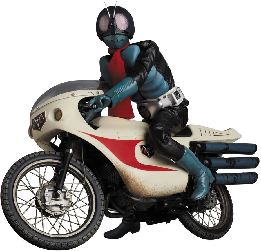 Kamen Rider - Kamen Rider Ichigo - Hongo Takeshi - Real Action Heroes No.782 - 1/6 - Kamen Rider Ichigo & Cyclone Ultimate Edition Set (Medicom Toy, Plex)ㅤ – Medicom Toy – ActionFigureBrasil