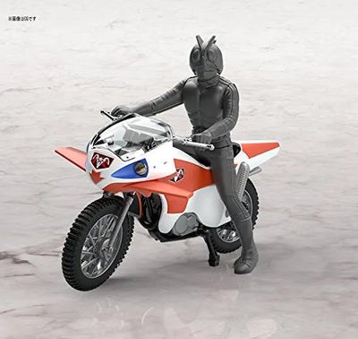 Kamen Rider - Kamen Rider Shin Ichigo - Mecha Colle - Mecha Collection Kamen Rider Series - New Cyclone (Bandai)ㅤ – Bandai – ActionFigureBrasil — ambientada
