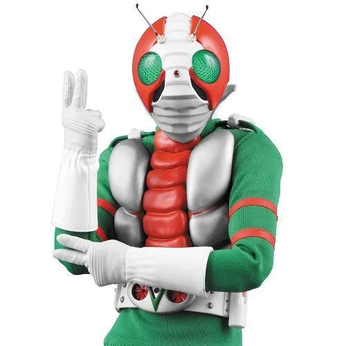 Kamen Rider V3 - Real Action Heroes No.448 - 1/6 - Renewal Edition (Medicom Toy)ㅤ – Medicom Toy – ActionFigureBrasil