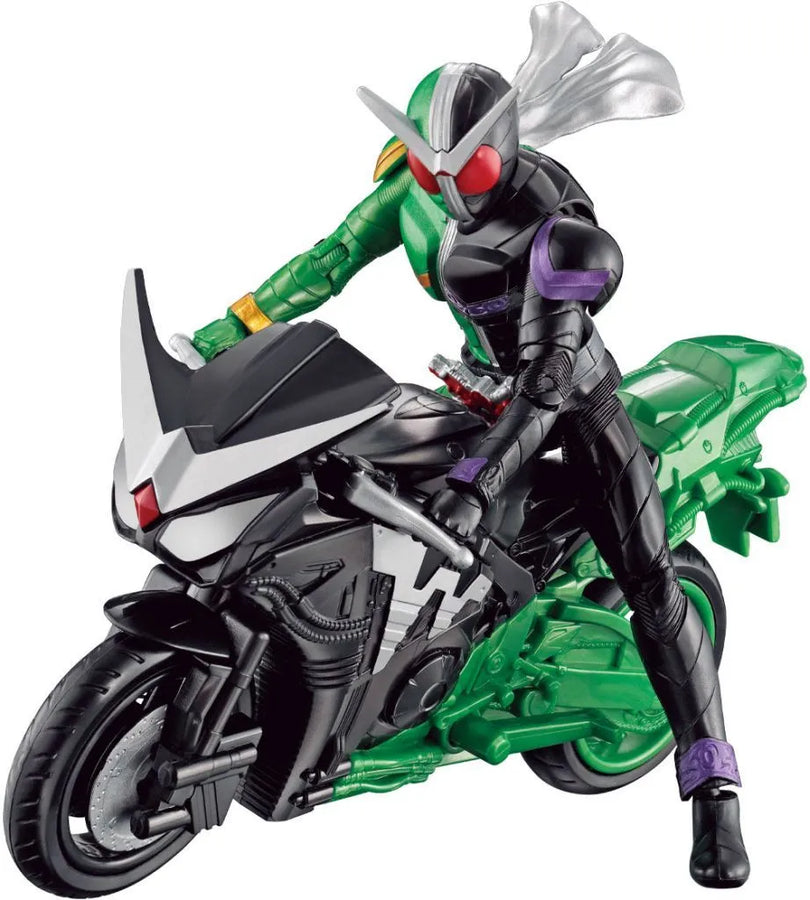 Kamen Rider W - Kamen Rider Double Cyclone Joker - Rider Kick's Figure - RKF Legend Rider Series - & Hardboilder (Bandai)ㅤ – Bandai – ActionFigureBrasil