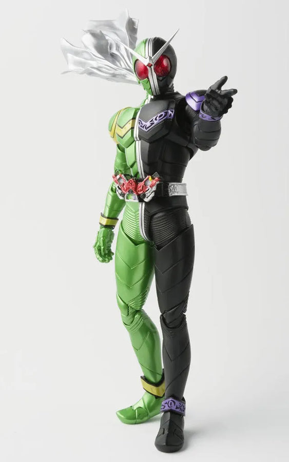 Kamen Rider W - Kamen Rider Double Cyclone Joker - S.H.Figuarts - S.H.Figuarts Shinkocchou Seihou (Bandai)ㅤ – Bandai – ActionFigureBrasil