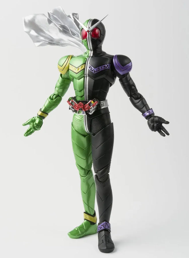 Kamen Rider W - Kamen Rider Double Cyclone Joker - S.H.Figuarts - S.H.Figuarts Shinkocchou Seihou (Bandai)ㅤ – Bandai – ActionFigureBrasil