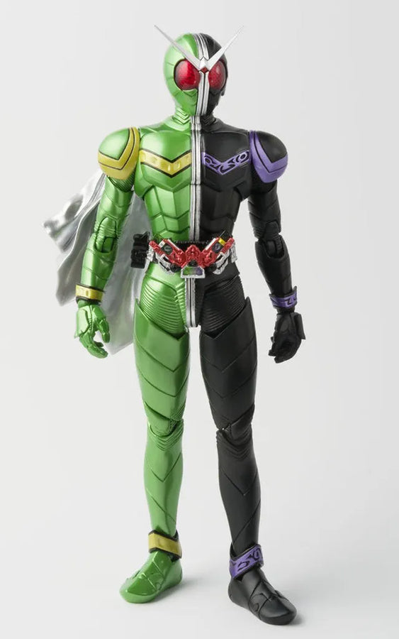 Kamen Rider W - Kamen Rider Double Cyclone Joker - S.H.Figuarts - S.H.Figuarts Shinkocchou Seihou (Bandai)ㅤ – Bandai – ActionFigureBrasil