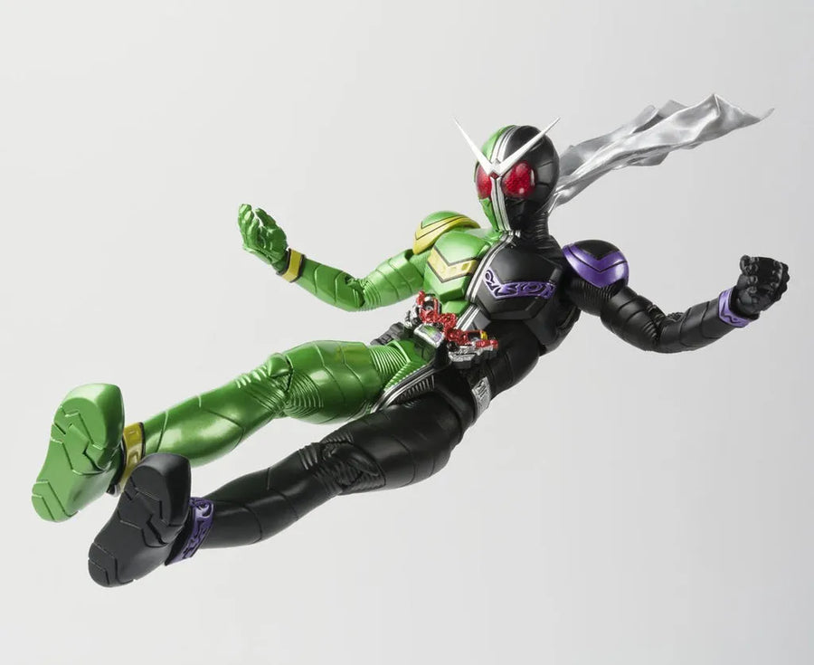 Kamen Rider W - Kamen Rider Double Cyclone Joker - S.H.Figuarts - S.H.Figuarts Shinkocchou Seihou (Bandai)ㅤ – Bandai – ActionFigureBrasil
