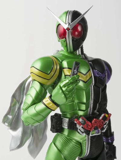 Kamen Rider W - Kamen Rider Double Cyclone Joker - S.H.Figuarts - S.H.Figuarts Shinkocchou Seihou (Bandai)ㅤ – Bandai – ActionFigureBrasil — close