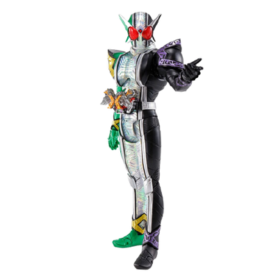Kamen Rider W - Kamen Rider Double Cyclone Joker Xtreme - S.H.Figuarts - S.H.Figuarts Shinkocchou Seihou (Bandai Spirits) [Shop Exclusive]ㅤ – Bandai Spirits – ActionFigureBrasil