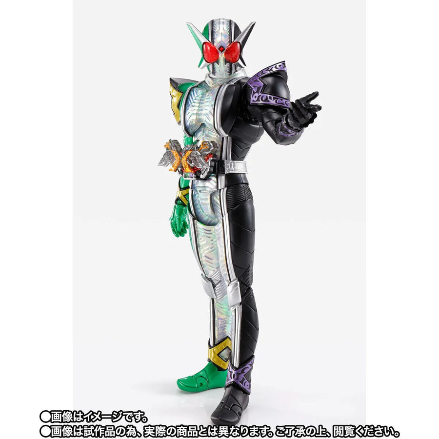 Kamen Rider W - Kamen Rider Double Cyclone Joker Xtreme - S.H.Figuarts - S.H.Figuarts Shinkocchou Seihou (Bandai Spirits) [Shop Exclusive]ㅤ – Bandai Spirits – ActionFigureBrasil