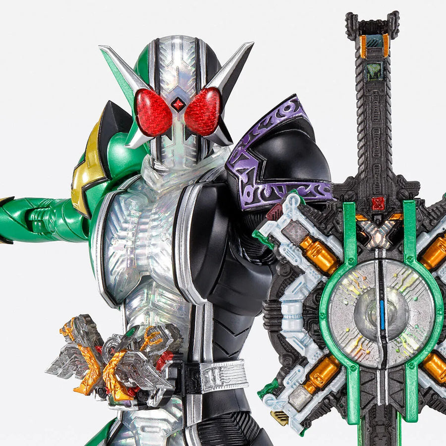 Kamen Rider W - Kamen Rider Double Cyclone Joker Xtreme - S.H.Figuarts - S.H.Figuarts Shinkocchou Seihou (Bandai Spirits) [Shop Exclusive]ㅤ – Bandai Spirits – ActionFigureBrasil