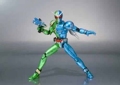 Kamen Rider W - Kamen Rider Double Cyclone Metal - S.H.Figuarts (Bandai)ㅤ – Bandai – ActionFigureBrasil