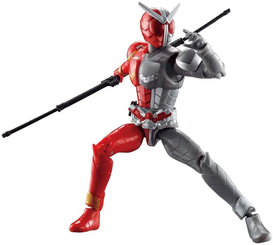 Kamen Rider W - Kamen Rider Double Heat Metal - Rider Kick's Figure - RKF Legend Rider Series (Bandai)ㅤ – Bandai – ActionFigureBrasil