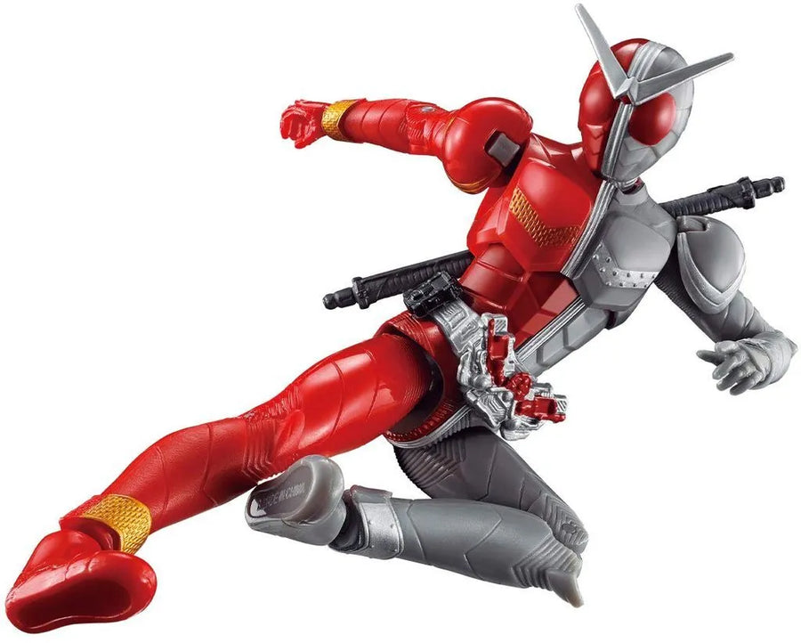 Kamen Rider W - Kamen Rider Double Heat Metal - Rider Kick's Figure - RKF Legend Rider Series (Bandai)ㅤ – Bandai – ActionFigureBrasil