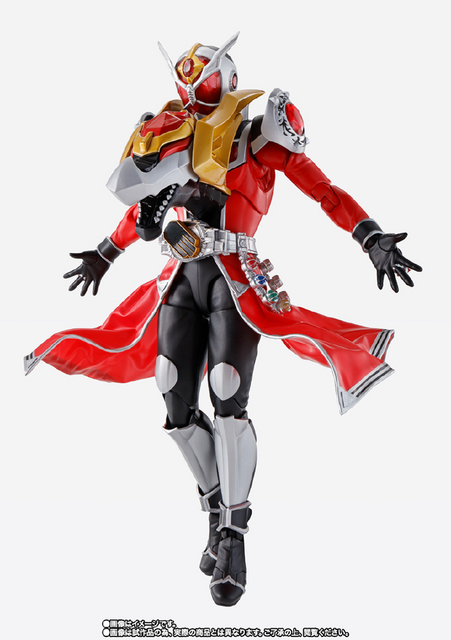 Kamen Rider Wizard - S.H.Figuarts - S.H.Figuarts Shinkocchou Seihou - Flame Dragon, All Dragon (Bandai Spirits) [Shop Exclusive]ㅤ – Bandai Spirits – ActionFigureBrasil