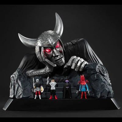 Kamen Rider X - Gama Goemon - Genghis Khan-Condor - Kabutomushi Lupin - King Dark - Scorpion Geronimo - UA Monsters (MegaHouse)ㅤ – MegaHouse – ActionFigureBrasil