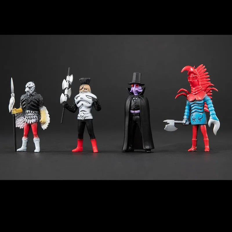 Kamen Rider X - Gama Goemon - Genghis Khan-Condor - Kabutomushi Lupin - King Dark - Scorpion Geronimo - UA Monsters (MegaHouse)ㅤ – MegaHouse – ActionFigureBrasil