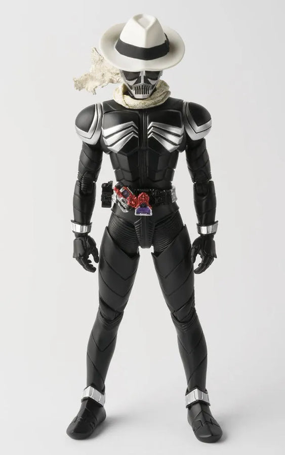Kamen Rider x Kamen Rider Double & Decade: Movie War 2010 - Kamen Rider × Kamen Rider OOO & W Featuring Skull:Movie War Core - Kamen Rider Skull - S.H.Figuarts - S.H.Figuarts Shinkocchou Seihou (Bandai)ㅤ – Bandai – ActionFigureBrasil