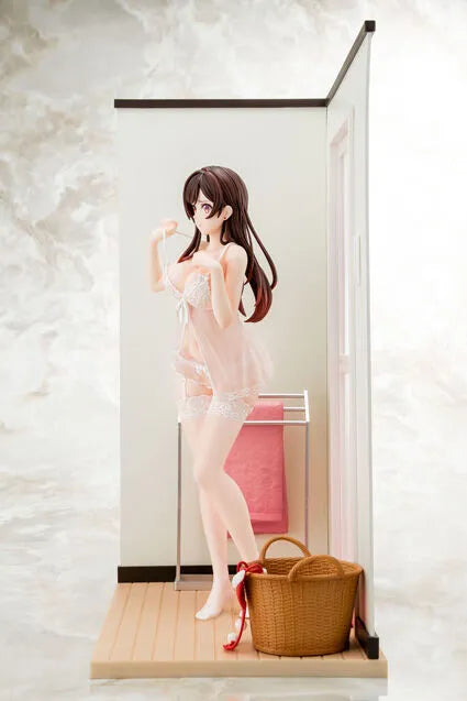 Kanojo, Okarishimasu - Mizuhara Chizuru - 1/6 - See-through Lingerie, Angel White Ver. (Hakoiri Musume)ㅤ – Hakoiri Musume – ActionFigureBrasil