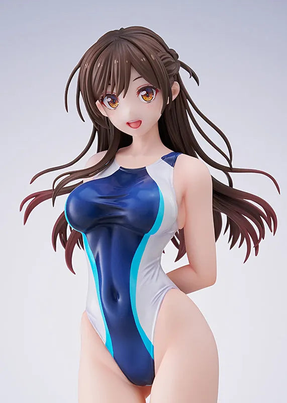 Kanojo, Okarishimasu - Mizuhara Chizuru - 1/7 - Kyouei Mizugi Blue Ver. (Amakuni, Hobby Japan) [Shop Exclusive]ㅤ – Amakuni – ActionFigureBrasil