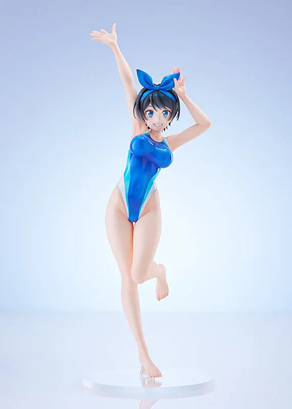 Kanojo, Okarishimasu - Sarashina Ruka - Swimsuit Silhouette - Competition Swimsuit Ver. (Amakuni) [Shop Exclusive]ㅤ – Amakuni – ActionFigureBrasil