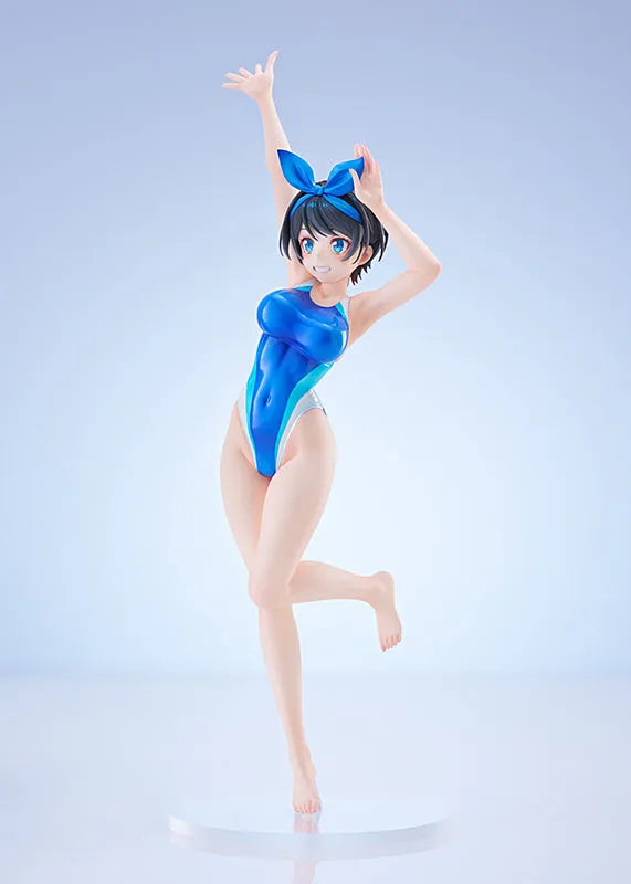 Kanojo, Okarishimasu - Sarashina Ruka - Swimsuit Silhouette - Competition Swimsuit Ver. (Amakuni) [Shop Exclusive]ㅤ – Amakuni – ActionFigureBrasil