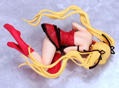 Kanojo x Kanojo x Kanojo - Mafuyu Orifushi DokiDoki Red Ver. 1/7ㅤ – BlackBerry – ActionFigureBrasil — close