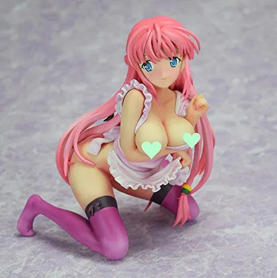 Kanojo x Kanojo x Kanojo - Orifushi Akina - 1/6 - Naked Apron, Happy Ver., Purple Color (Blackberry)ㅤ – BlackBerry – ActionFigureBrasil — close
