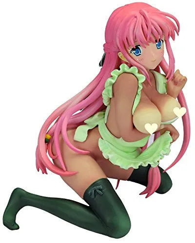 Kanojo x Kanojo x Kanojo - Orifushi Akina - 1/6 - Naked Apron, Suntan, Pastel Green Color (Blackberry)ㅤ – BlackBerry – ActionFigureBrasil