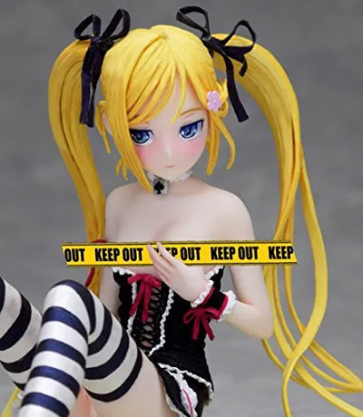 Kanojo x Kanojo x Kanojo - Orifushi Mafuyu - 1/7 - Self-Pleasure Ver., Black Colorㅤ – BlackBerry – ActionFigureBrasil — embalagem
