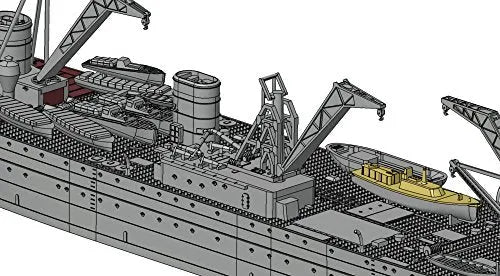Kantai Collection ~Kan Colle~ - Akashi - 35 - Repair Ship Akashi - 1/700ㅤ – Aoshima – ActionFigureBrasil