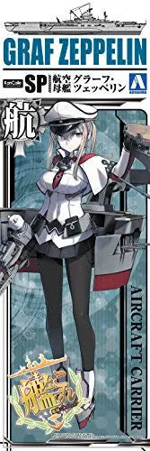 Kantai Collection ~Kan Colle~ - Graf Zeppelin - Kanmusu Aircraft Carrier Graf Zeppelin - 1/700 (Aoshima)ㅤ – Aoshima – ActionFigureBrasil