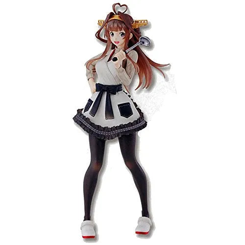 Kantai Collection ~Kan Colle~ - Kongou - Ichiban Kuji - Ichiban Kuji Premium Kancolle Housuijo yori Ai o Komete - 1/8 - Oryouri Modeㅤ – Banpresto – ActionFigureBrasil