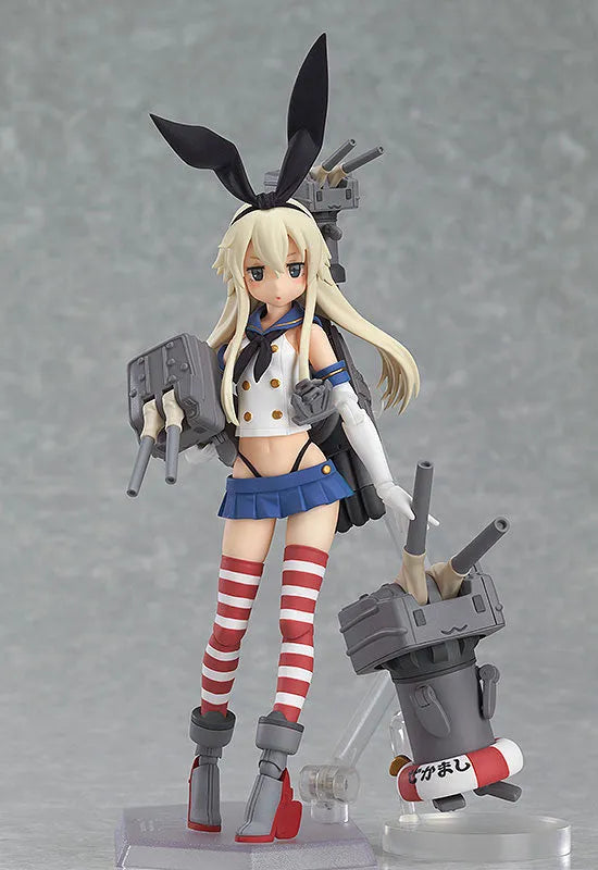 Kantai Collection ~Kan Colle~ - Rensouhou-chan - Shimakaze - Figma #214 (Max Factory)ㅤ – Max Factory – ActionFigureBrasil
