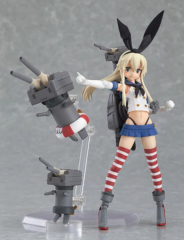 Kantai Collection ~Kan Colle~ - Rensouhou-chan - Shimakaze - Figma #214 (Max Factory)ㅤ – Max Factory – ActionFigureBrasil
