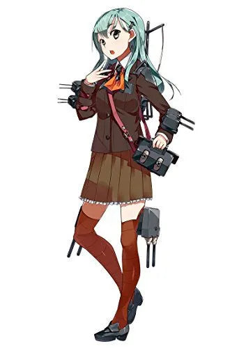 Kantai Collection ~Kan Colle~ - Suzuya - 20 - Kanmusu Heavy Cruiser Suzuya - 1/700 (Aoshima, Tamiya)ㅤ – Aoshima – ActionFigureBrasil