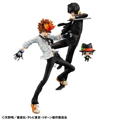 Katekyou Hitman REBORN! - Hibari Kyouya - Hibird - Sawada Tsunayoshi - G.E.M. - 1/8 (MegaHouse) [Shop Exclusive]ㅤ – MegaHouse – ActionFigureBrasil