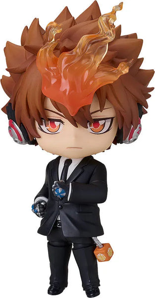 Katekyou Hitman REBORN! - Natsu - Sawada Tsunayoshi - Nendoroid #2950 - Black Suit Ver. (Good Smile Company, Orange Rouge)ㅤ – Orange Rouge – ActionFigureBrasil